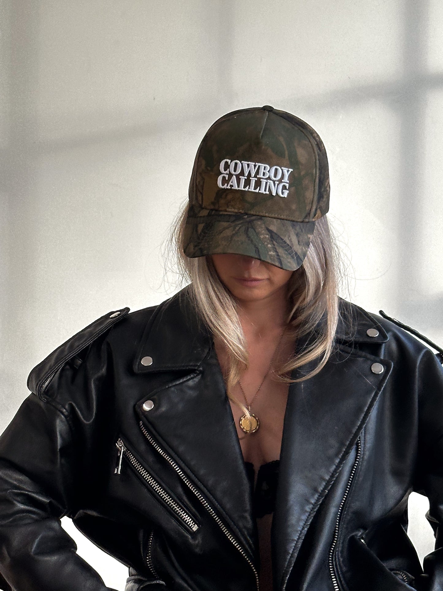 Dark Camo Trucker