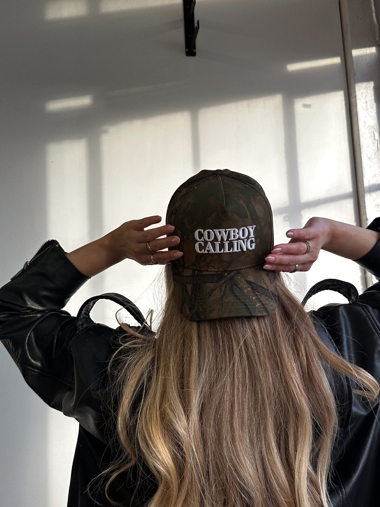 Dark Camo Trucker