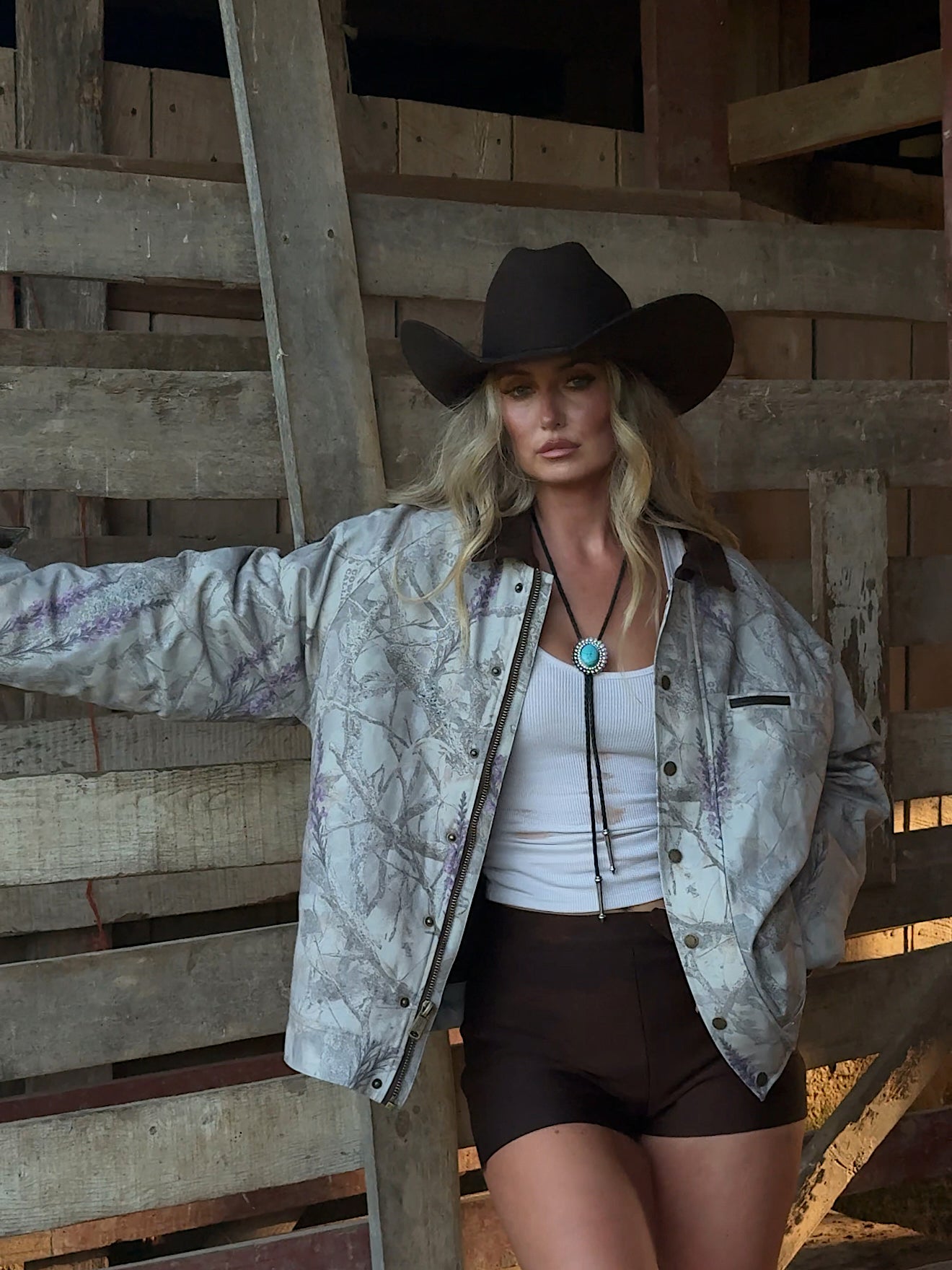 HEATHER CAMO BARN JACKET (PRE-ORDER)