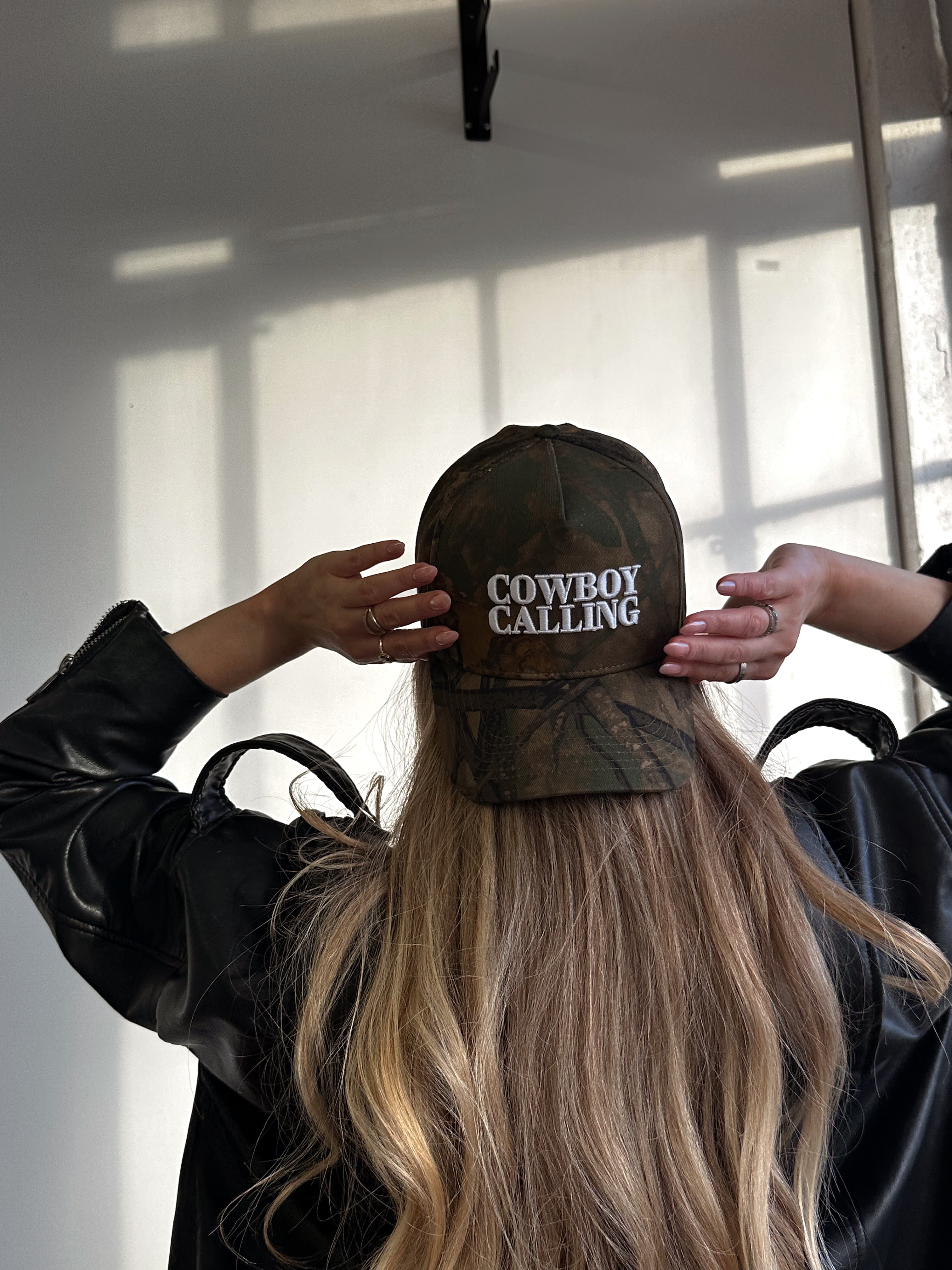 Dark Camo Trucker