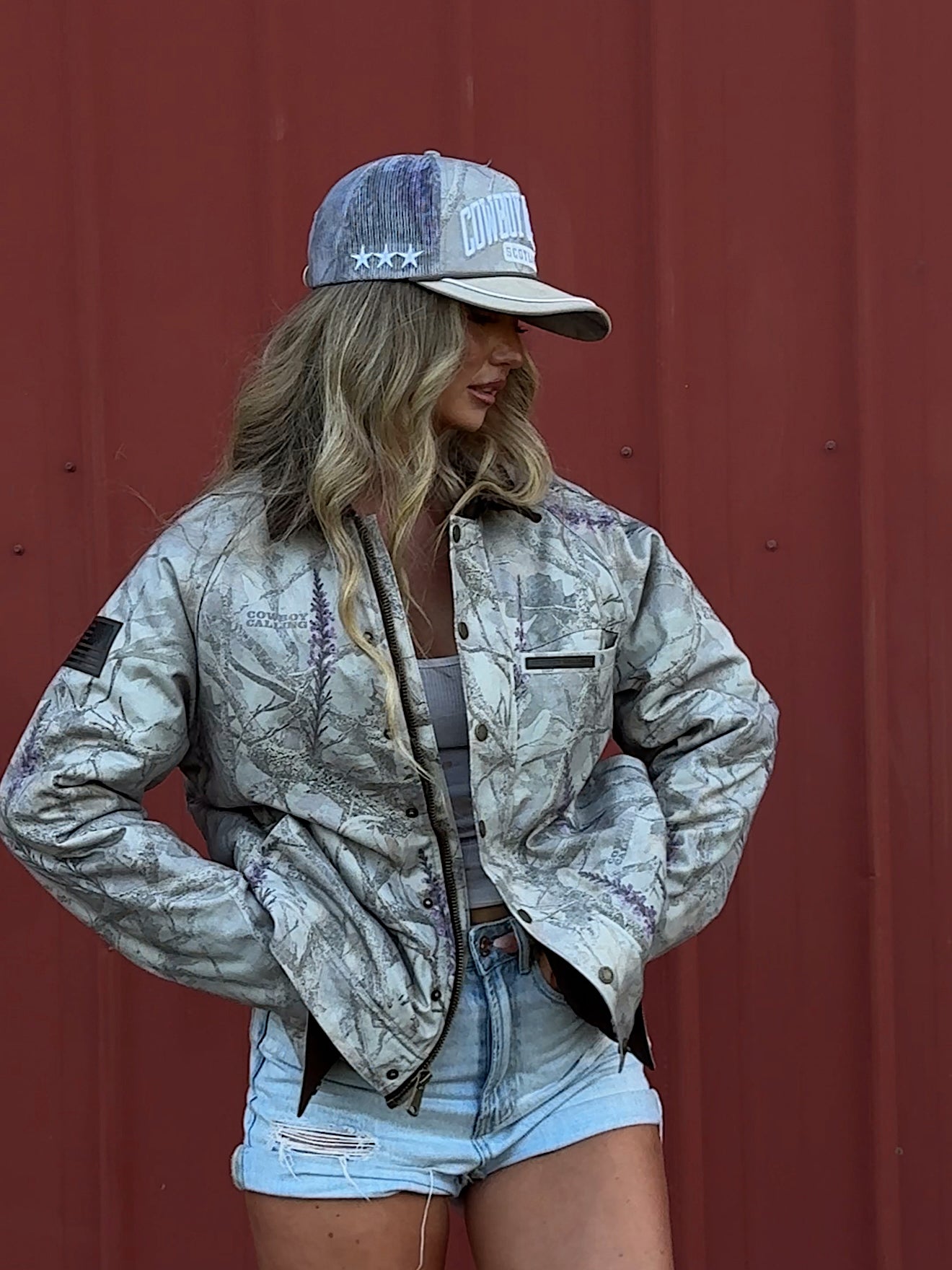 HEATHER CAMO BARN JACKET (PRE-ORDER)
