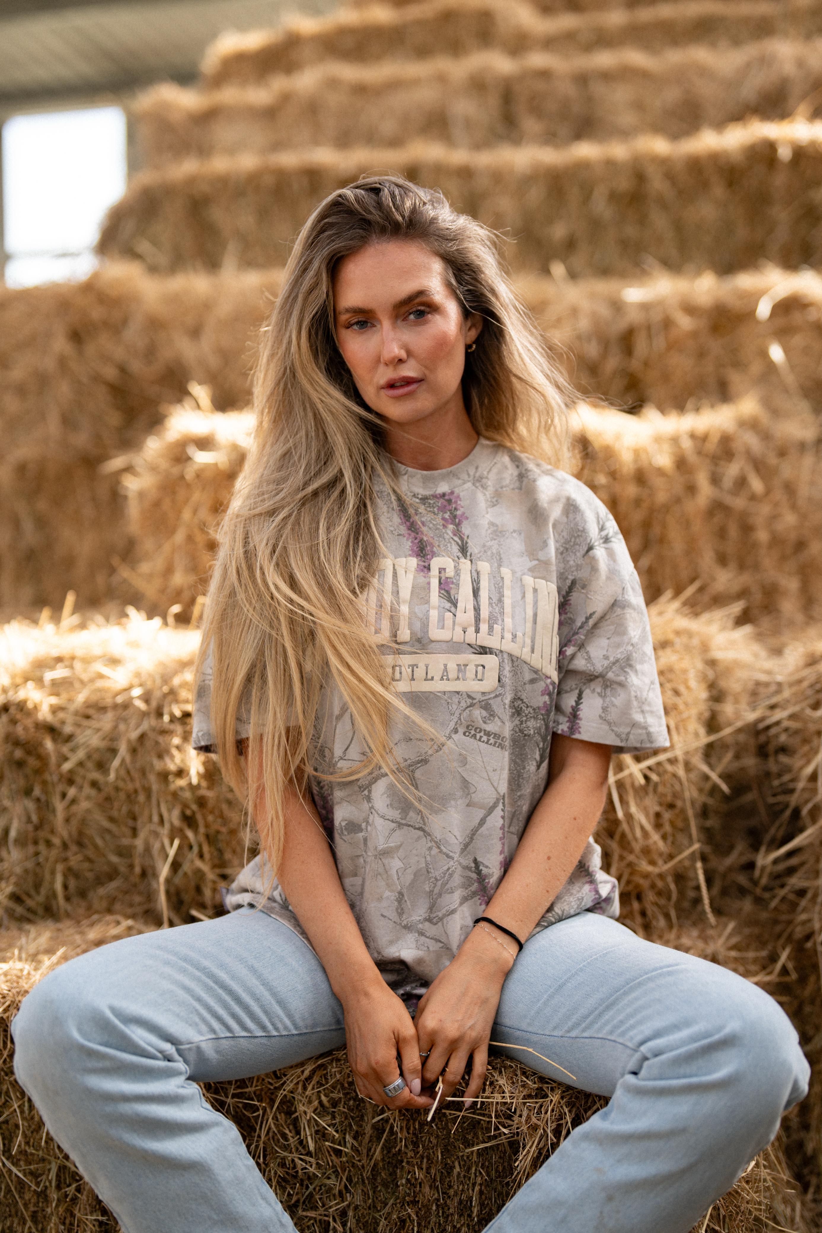(PRE-ORDER) SCOTTISH HEATHER CAMO TEE