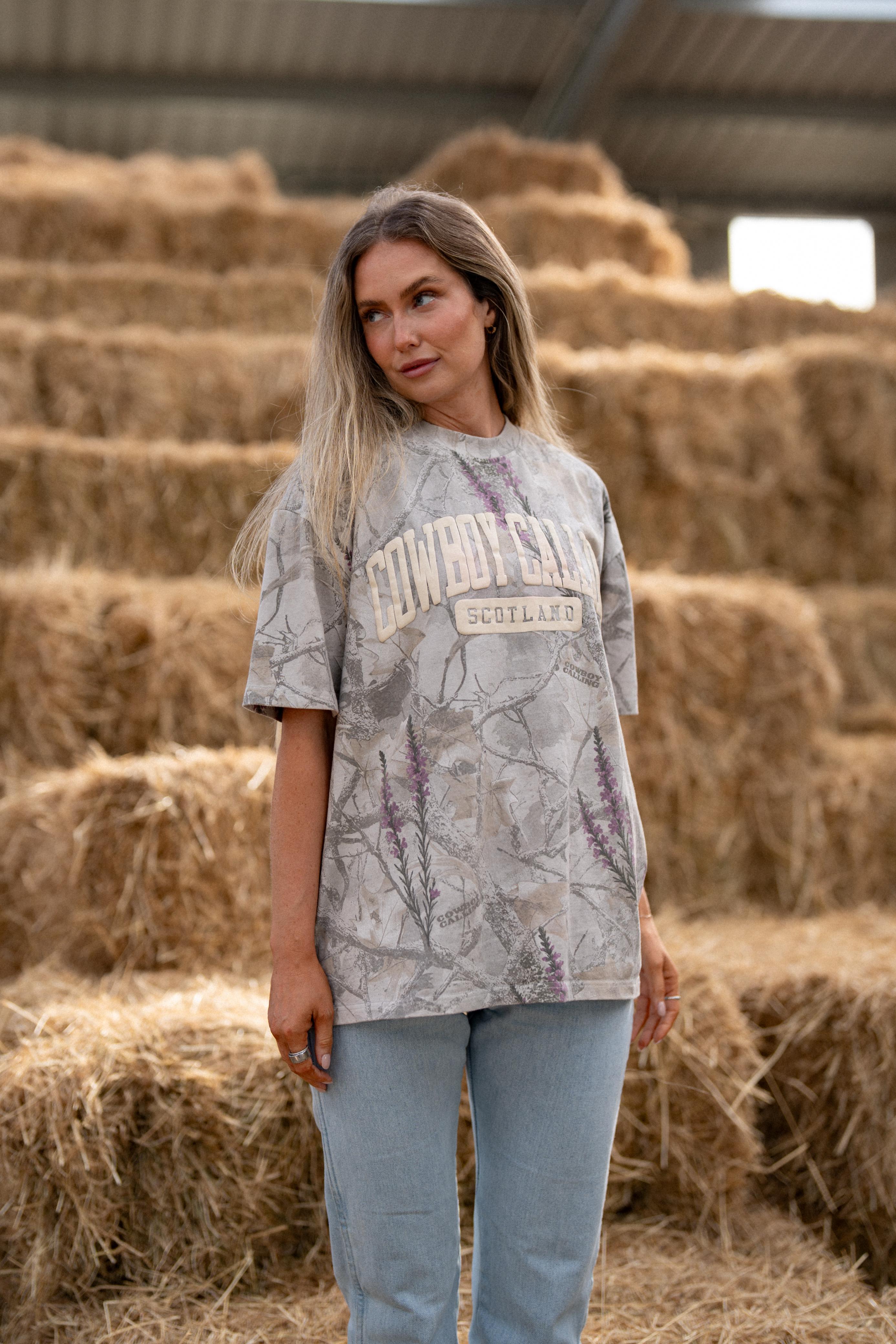 (PRE-ORDER) SCOTTISH HEATHER CAMO TEE