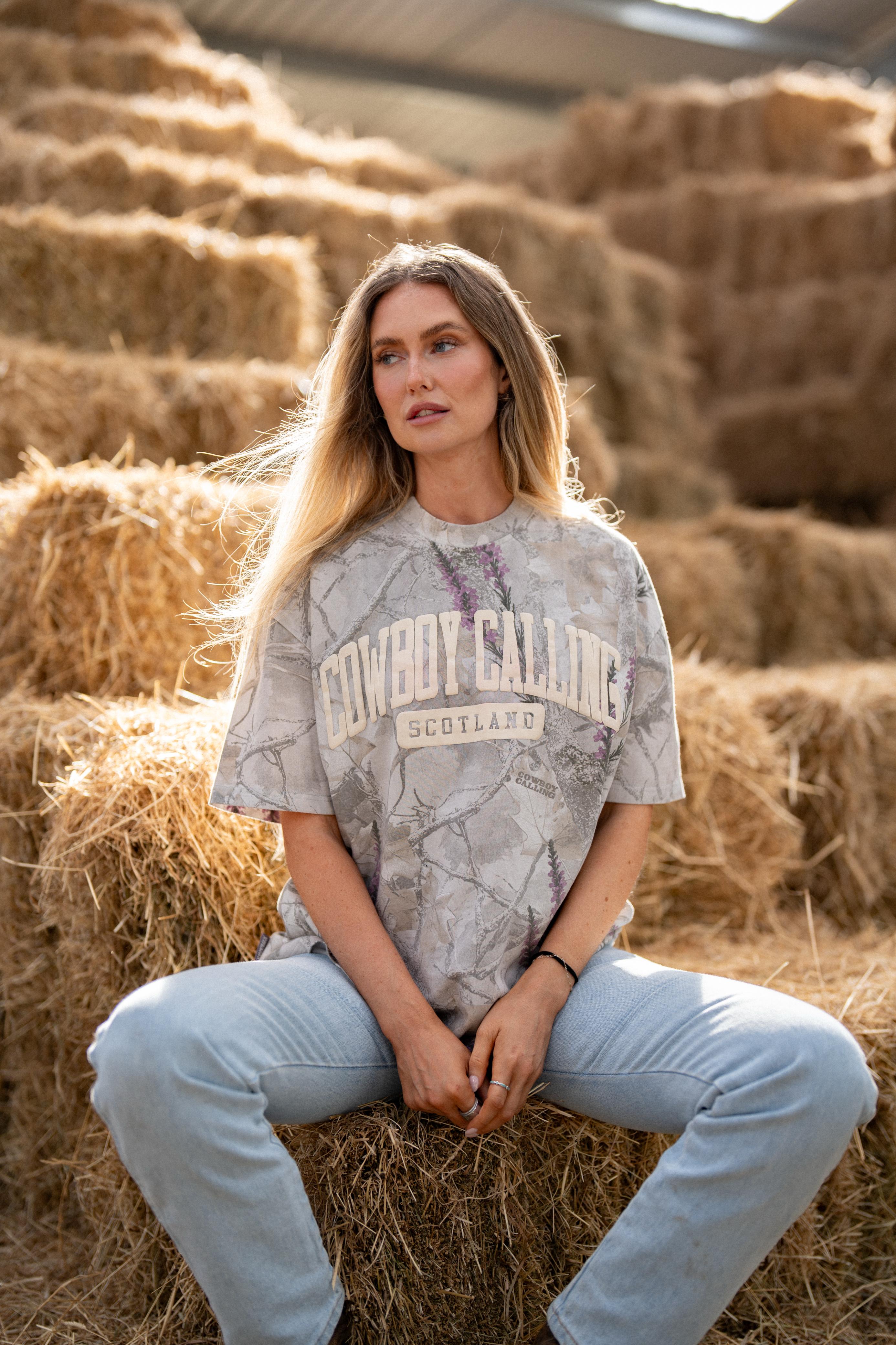 (PRE-ORDER) SCOTTISH HEATHER CAMO TEE